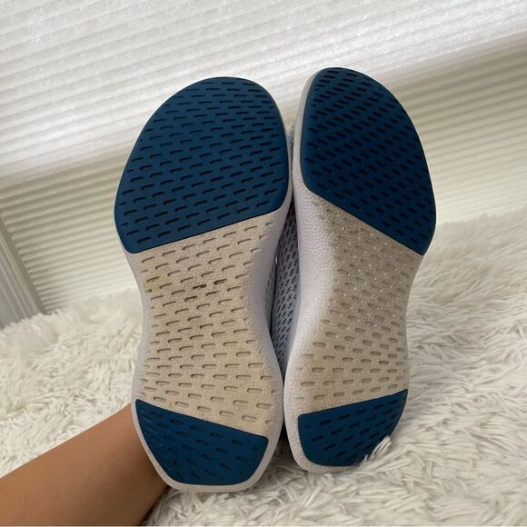 Allbirds Tree Dashers Womens Running Sneakers Shoes Geyser‎ Blue white Size 7 - Picture 6 of 9